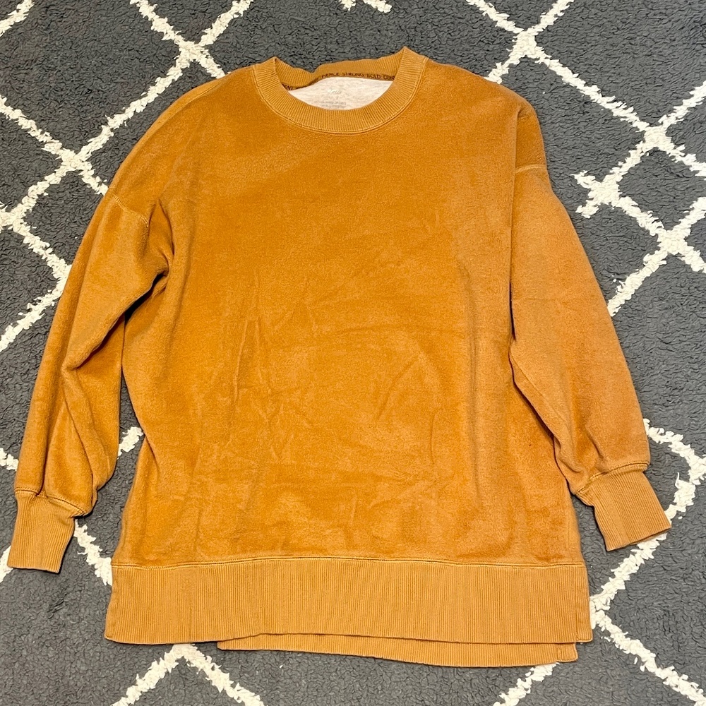 Aerie Desert Sweatshirt Side Slits - Size Small